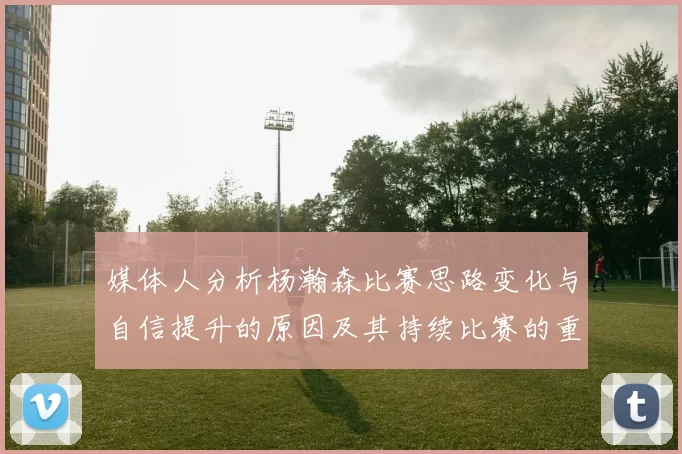 媒体人分析杨瀚森比赛思路变化与自信提升的原因及其持续比赛的重要性