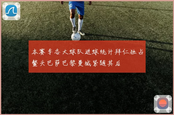 本赛季各大球队进球统计拜仁独占鳌头巴萨巴黎曼城紧随其后